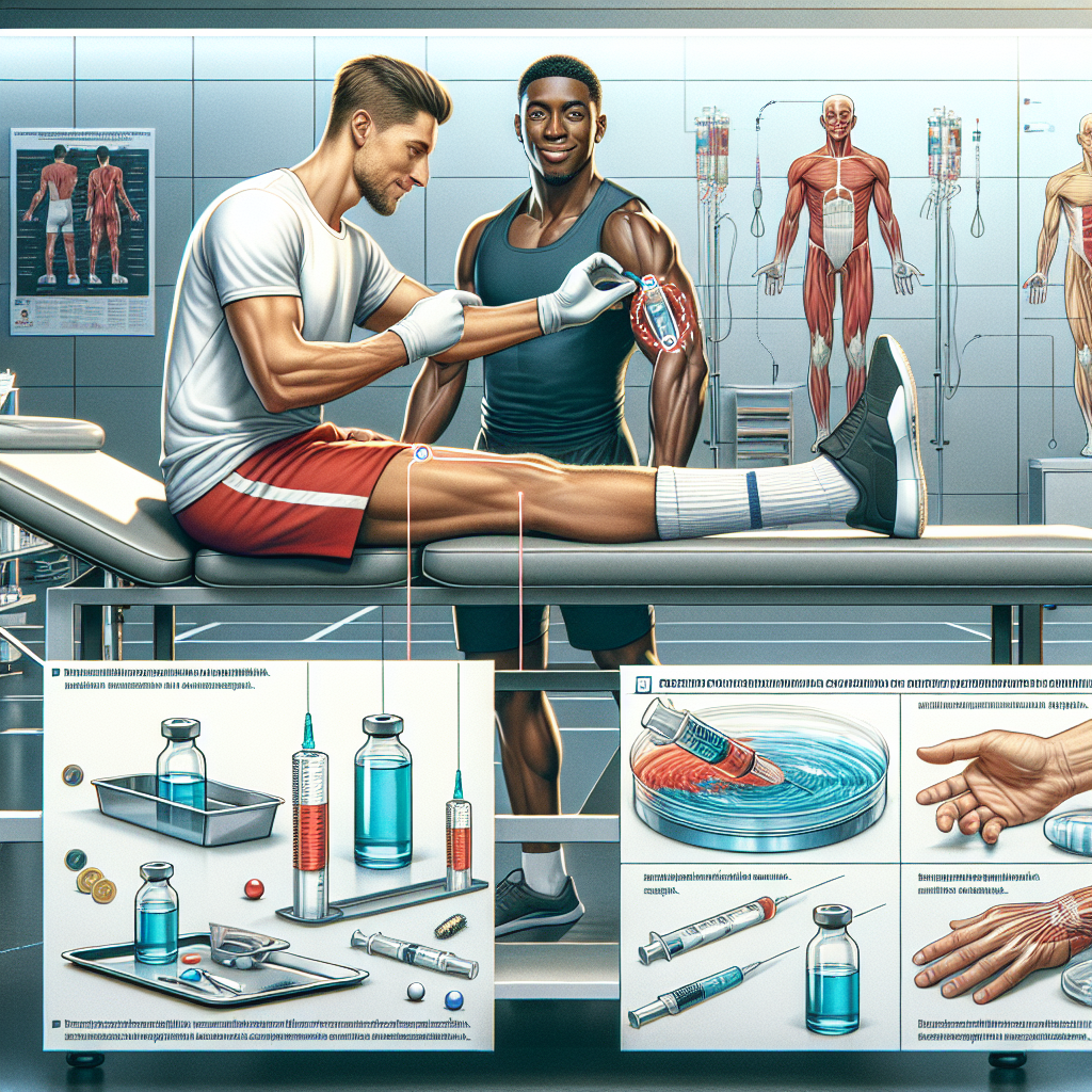 L'utilizzo dell'acqua battericida per iniezioni nello sport: benefici e precauzioni