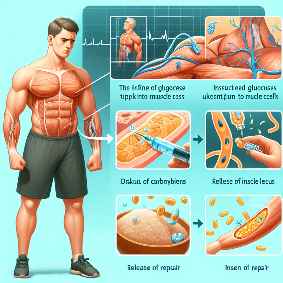 Ruolo dell'insulina nella riparazione muscolare post-allenamento