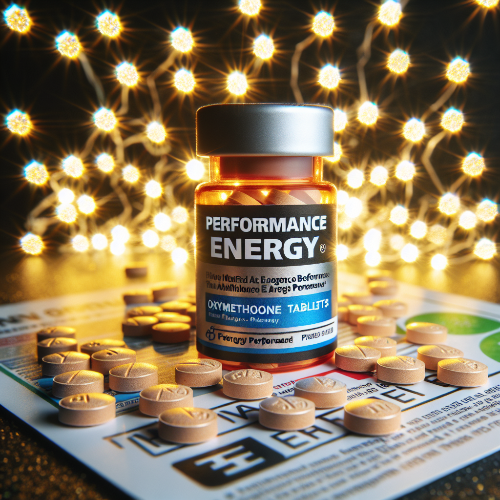 Oxymetholone compresse: il boost energetico per le performance sportive