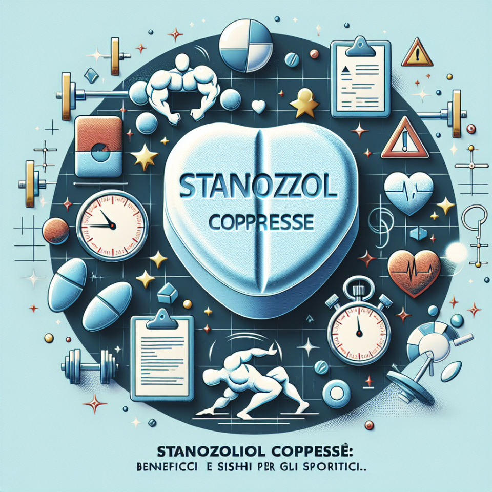 Stanozololo compresse: benefici e rischi per gli sportivi